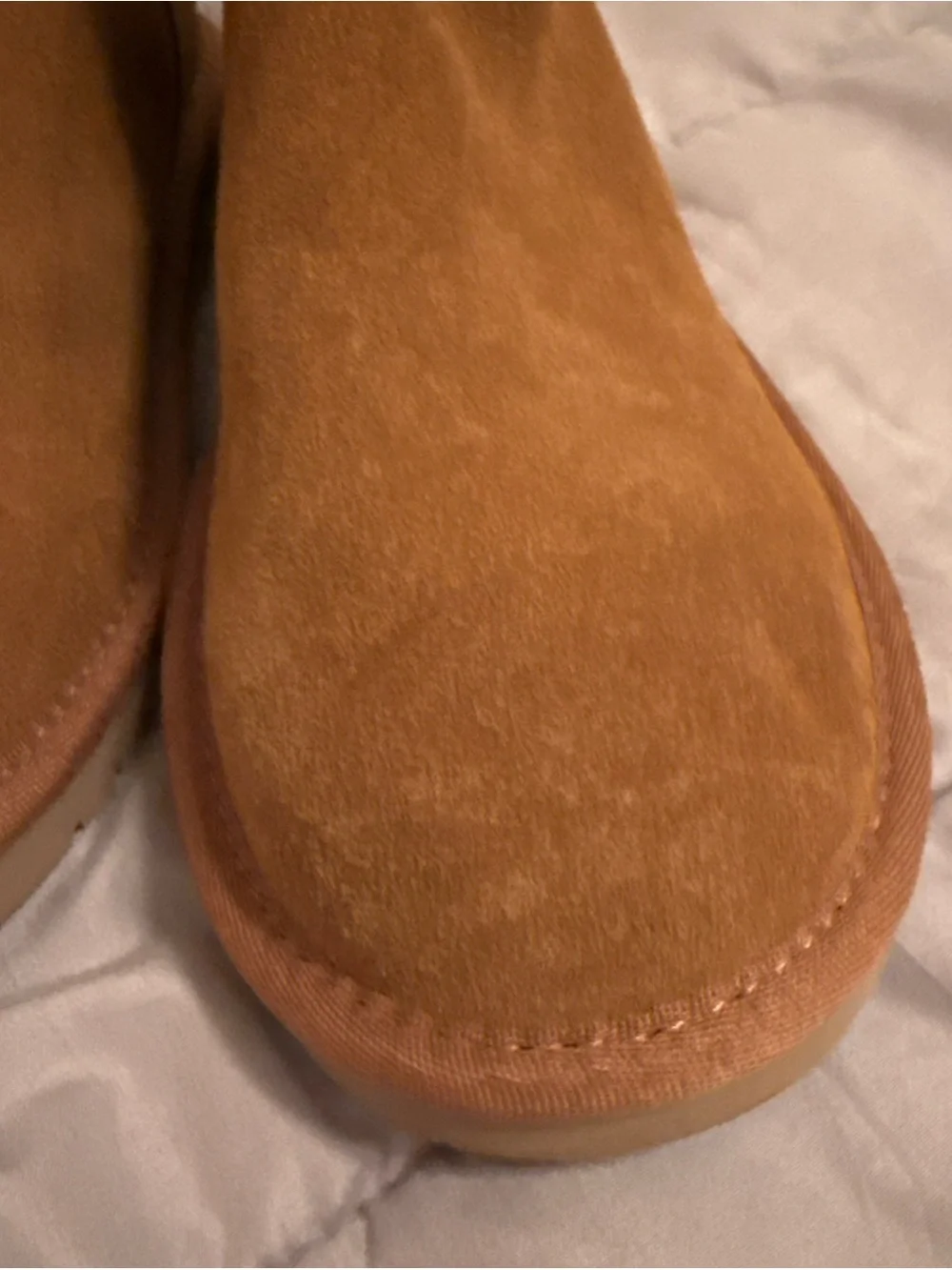 Koolaburra by UGG Suede Button Short Boots - Jordina-Chestnut US Size 10